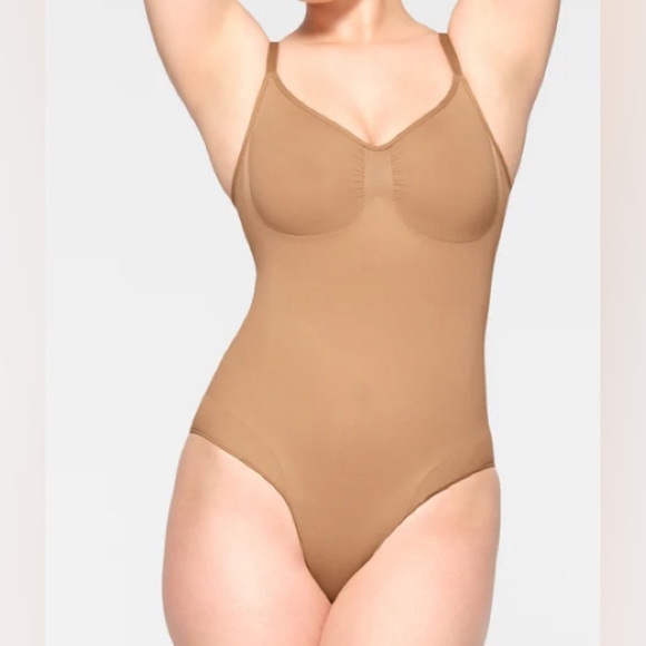 SKIMS Other - NEW - SKIMS Seamless Sculpt BRIEF BODYSUIT. XL. CLASSIC SHADES: OCHRE